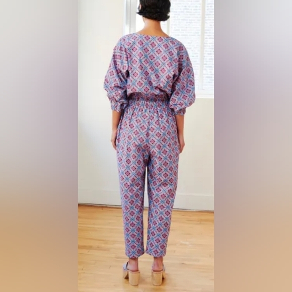 Rachel Comey Holt Jumpsuit | Blue SZ 0 - Picture 2 of 15